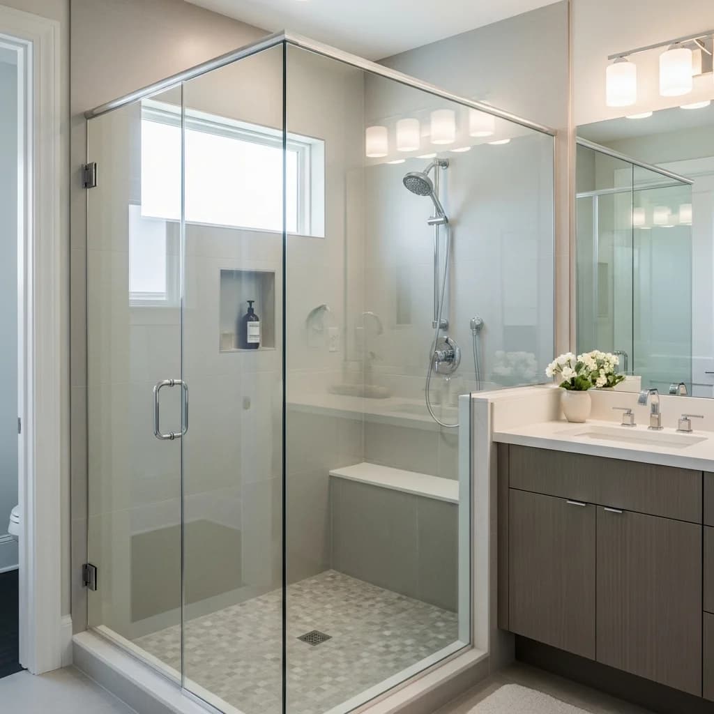 Custom Shower Glass in Bee Cave, TX: Elevate Your Bathroom with Modern Style
