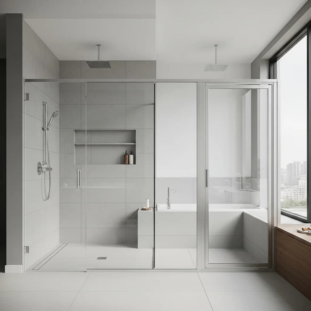 Custom Shower Glass vs Standard Doors: The Real Cost Over Time