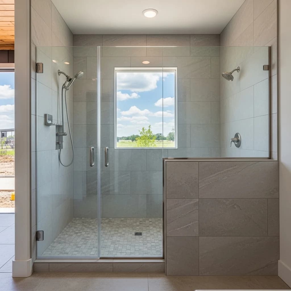 Enhance Your Bathroom with Elegant Glass Shower Enclosures in Bee Cave, TX