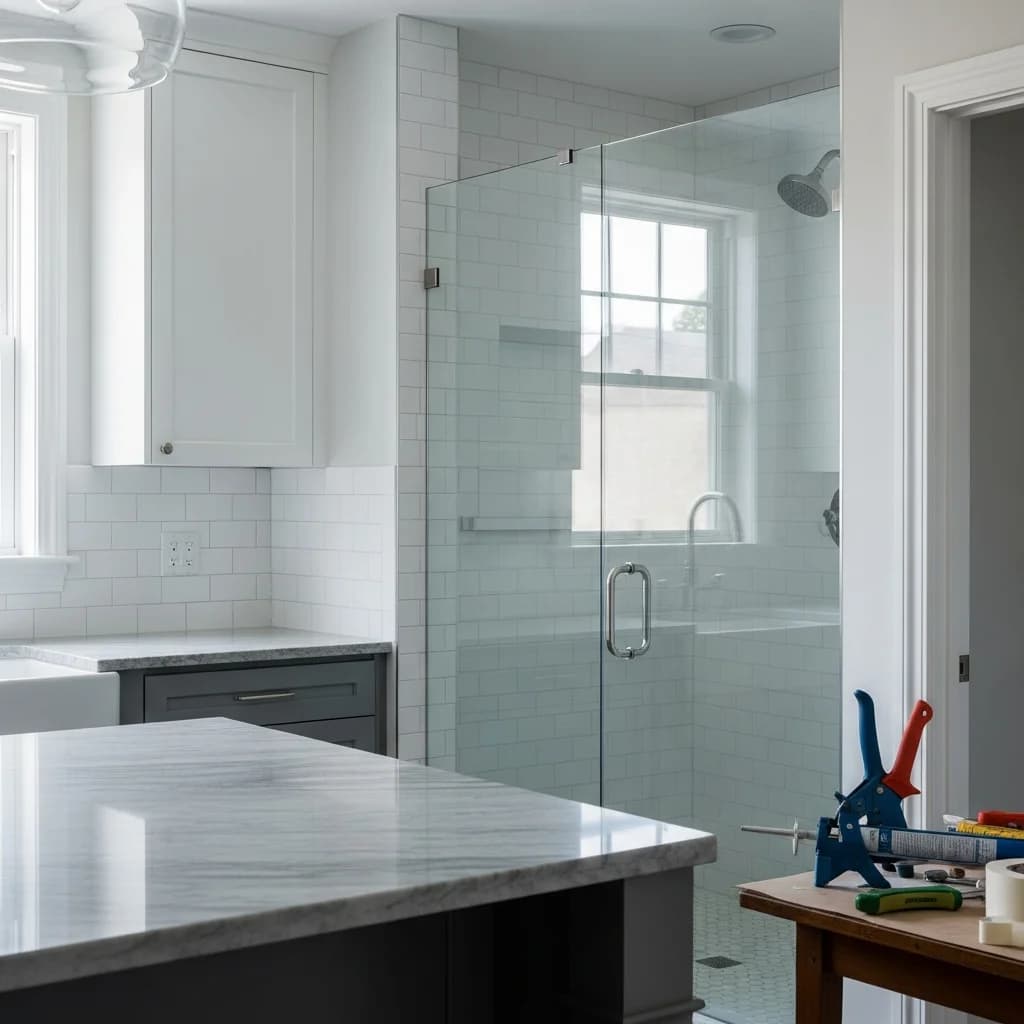 Homeowners Choose Professional Shower Glass Repair Over Replacement for Cost-Effective Solutions
