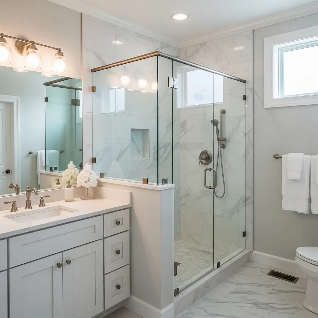 Shower Glass Installation in Austin, TX That Transforms Modern Bathrooms