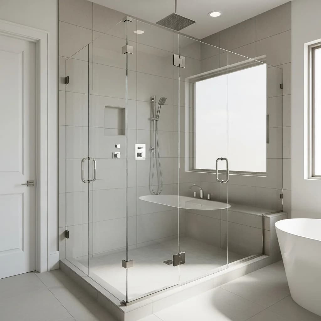 The Benefits of Installing Custom Shower Glass in Your Bee Cave Home