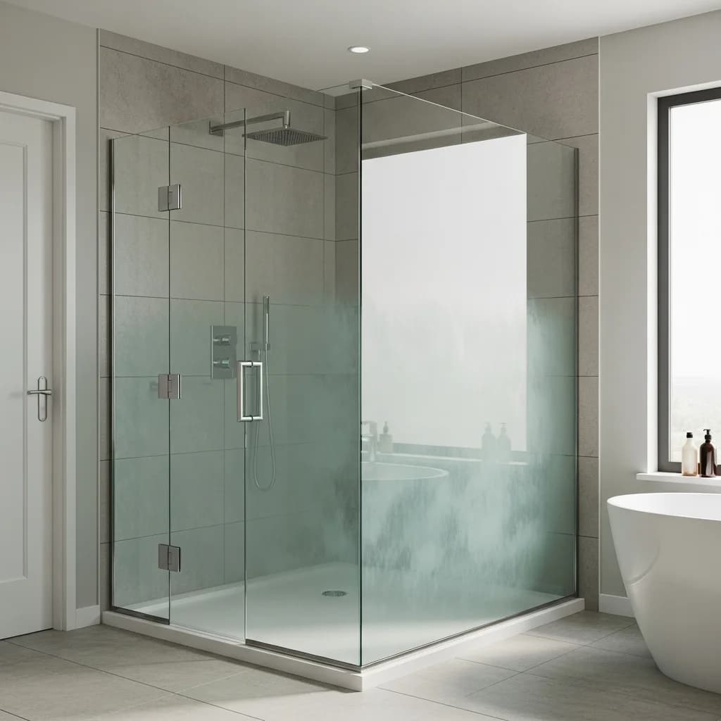 What Causes Shower Glass to Look Cloudy (Even After Cleaning)