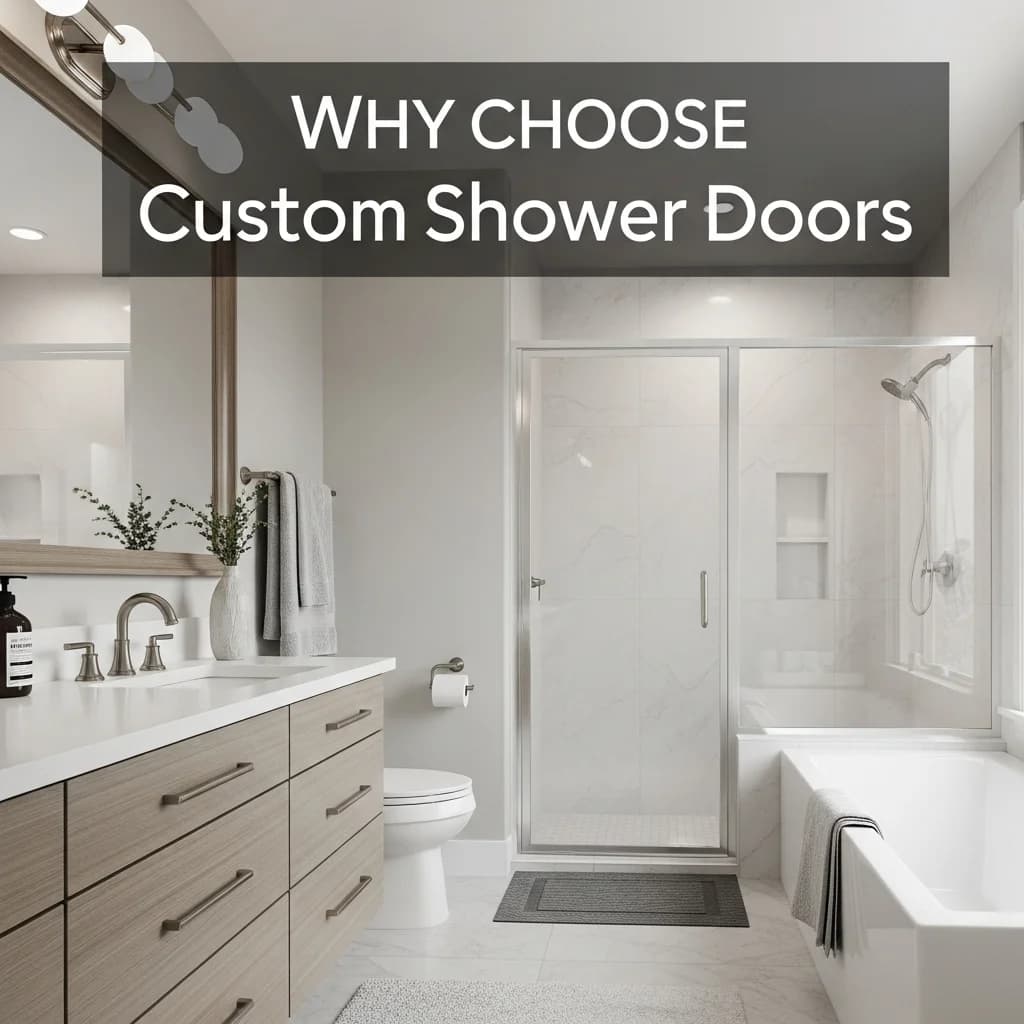 Why Homeowners Are Choosing Custom Shower Doors for Their Bathrooms