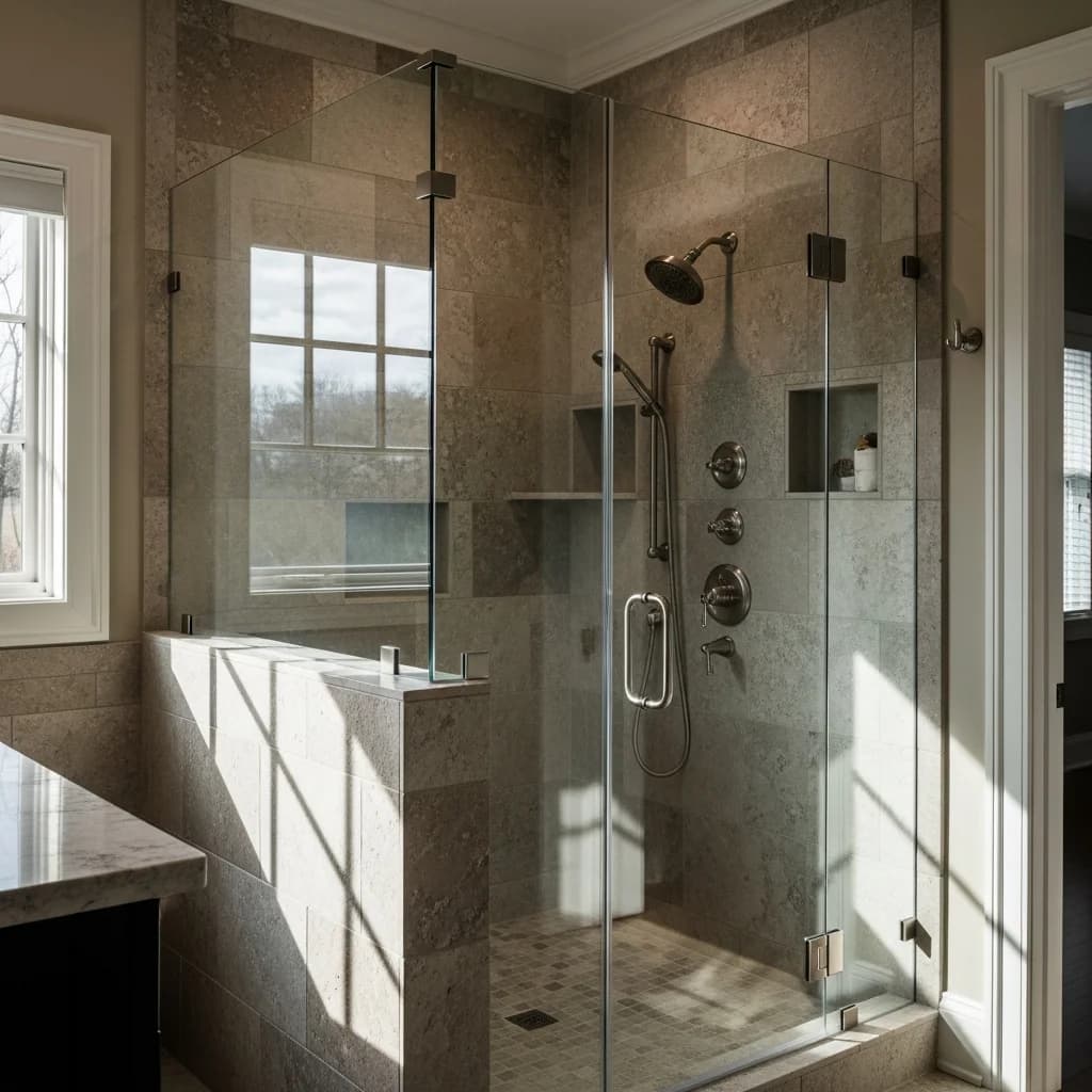 Why Round Rock Homeowners Are Choosing Custom Shower Doors Over Prefabricated Systems