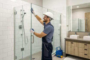Commercial Shower Glass 2