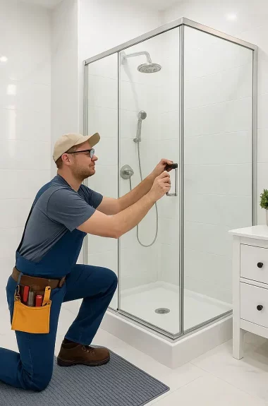 Corner Glass Shower Units 4