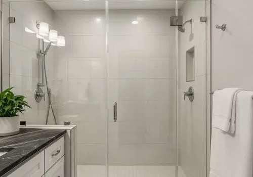 custom cut shower glass in austin tx