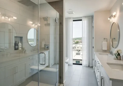 frameless shower enclosure in austin tx