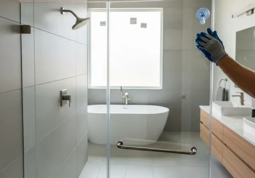 frameless shower installation in austin tx